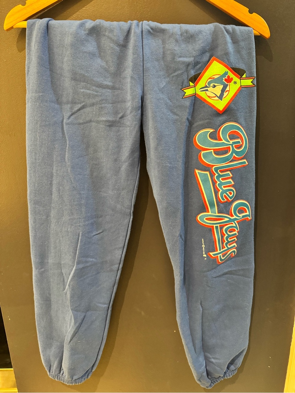Youth-Vintage Toronto Blue Jays Sweatpants- Blue